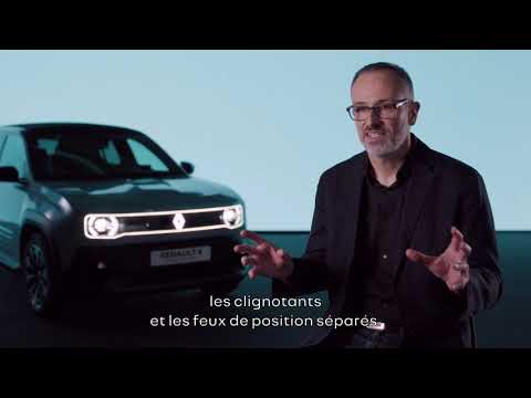 Renault 4 E-Tech electric : un design de calandre... lumineux | Renault Group