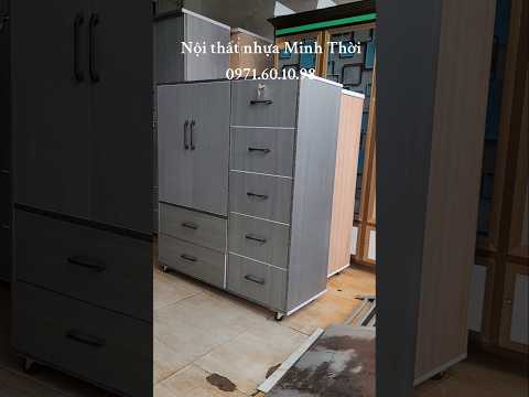 Tủ trẻ em 7 hộc kéo tiện lợi, tha hồ để đồ luôn. Khách iu quan tâm ib e tư vấn nhiệt tình hết mình