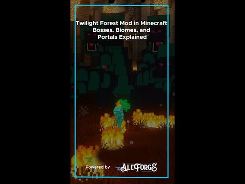 Twilight Forest Mod in Minecraft – Bosses, Biomes, and Portals Explained