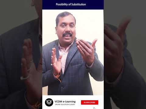 Possibility of Substitution – #Shortvideo – #businesseconomics – #trending #bishalsingh-Video@47