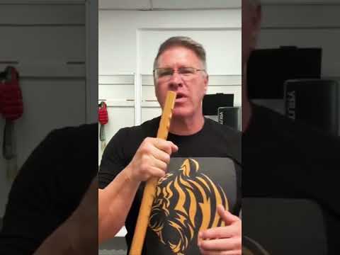 Hiking pole or walking stick self defense #shorts