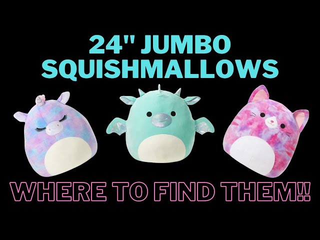 what is the biggest size of a squishmallow