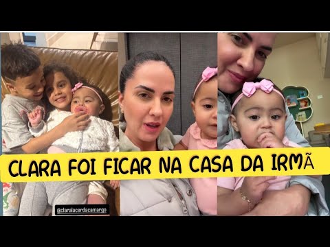 Graciele levou a clara na casa da Camila, depois da aula de música