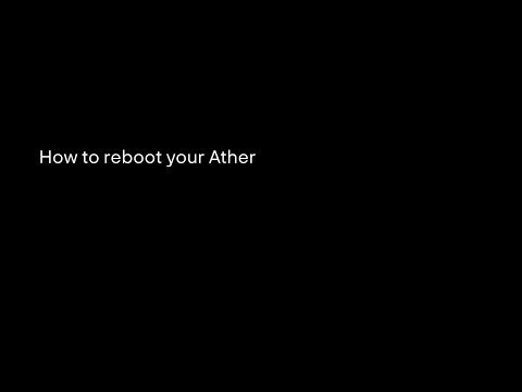 How to reboot your Ather scooter?