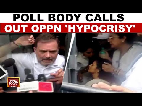 Opposition Vs EC: Poll Body Calls Out Opposition 'Hypocrisy'; No Party Has Lodged Official Complaint
