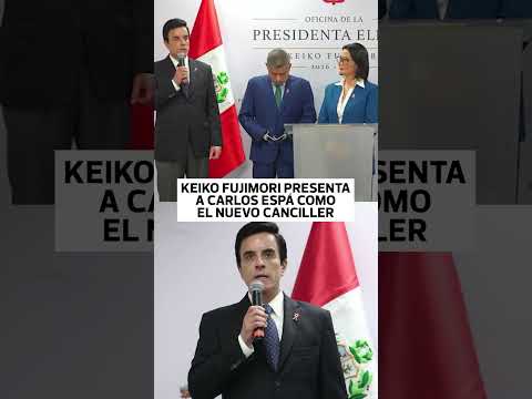 Carlos Espá es elegido por Keiko Fujimori como nuevo Canciller del Perú | Trome