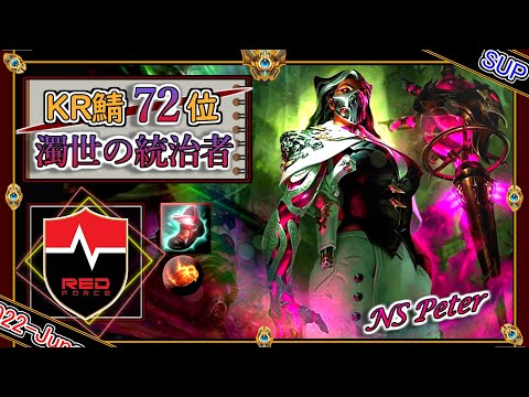 【KR鯖チャレ72位】究極ガイド！NS Peterの「レナータ・グラスクSUP」【チャレ上位帯のソロQ解説】LoL Renata Glasc