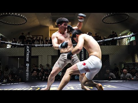 길거리싸움 스타일의 파이터 등장.. 코리안리노 vs 울프
