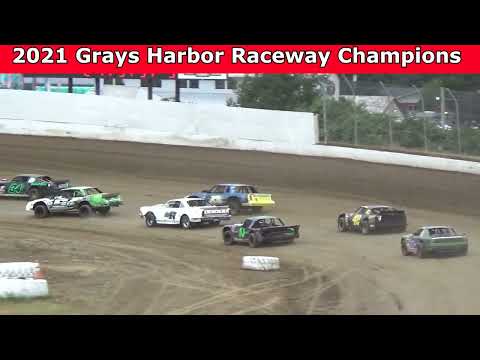 Grays Harbor Raceway 2021 Champions - dirt track racing video image