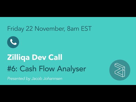 Zilliqa Dev Call #6 - Cash Flow Analyser
