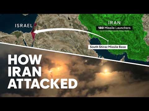 How Iran attacked Israel - ballistic missile strike analysed