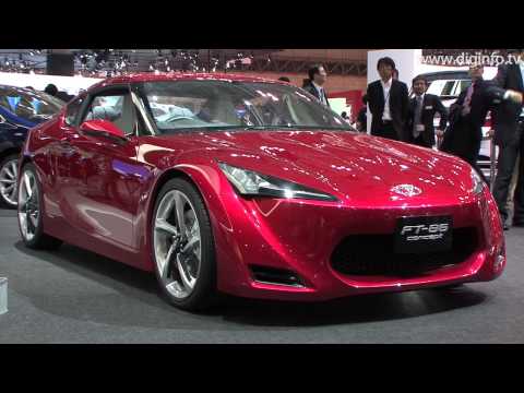 Toyota FT-86 Concept - Compact FR Sports Concept Model - Tokyo Motor Show 2009 : DigInfo - UCOHoBDJhP2cpYAI8YKroFbA