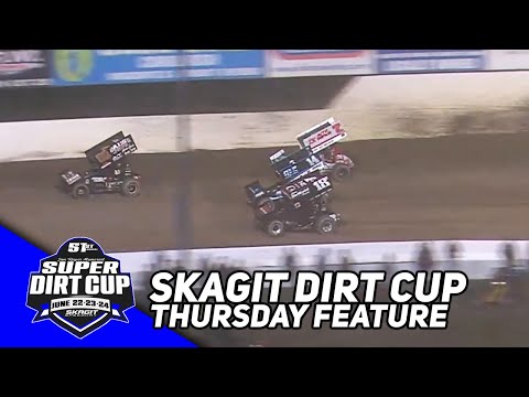 Thursday Feature | 2023 NARC Dirt Cup Prelim At Skagit Speedway - dirt track racing video image