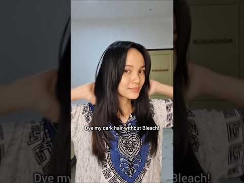 Hair Color without Bleach #hairdye
