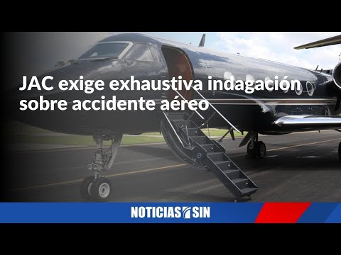 Investigan accidente aéreo donde murieron 9 personas