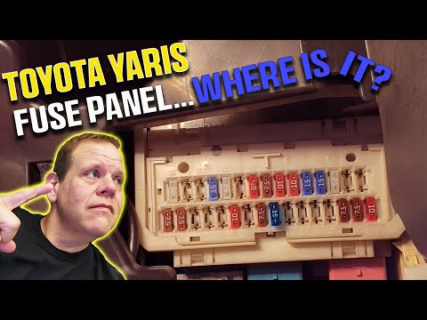 Dove si trovano i fusibili della Toyota Yaris?