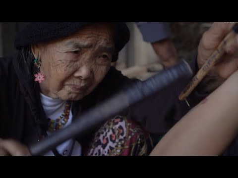 From warriors to Vogue: 106-year-old tattoo artist preserving a endangered tradition | ITV News