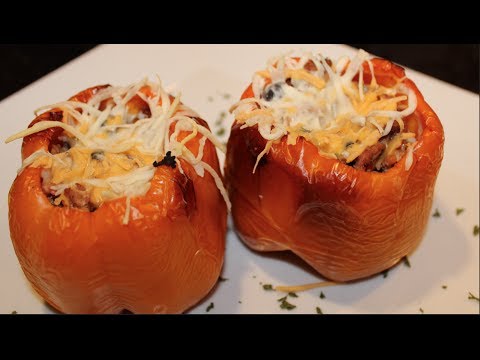 Bodybuilding Meal: Healthy Turkey Stuffed Peppers - UCHZ8lkKBNf3lKxpSIVUcmsg