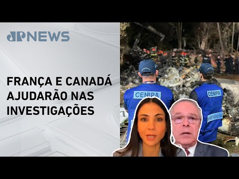 Cenipa prevê encerrar trabalhos no local da queda do avião em Vinhedo (SP); Amanda e Diogo comentam