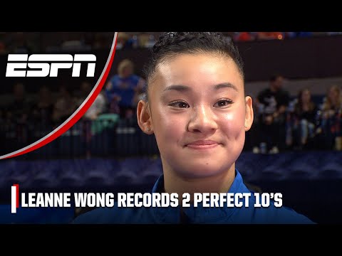 Florida’s Leanne Wong records TWO PERFECT 10s in win vs. Auburn | ESPN Gymnastics