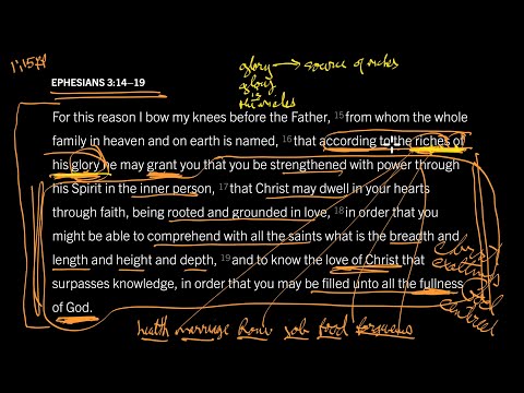 Ephesians 3:14–19 // Part 4 // What Are the Riches of the Glory of God?