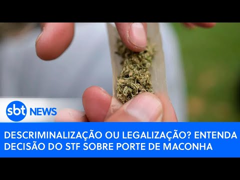 Descriminalização ou legalização? Entenda decisão do STF sobre porte de maconha