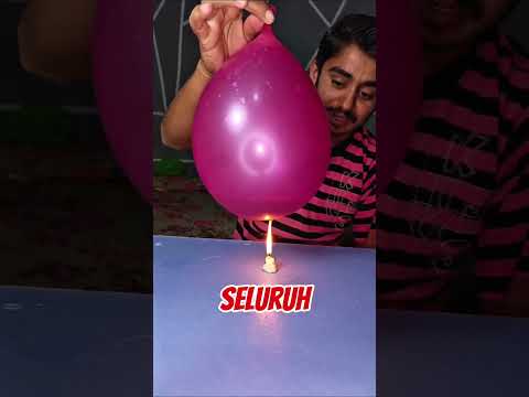 Balon Yang Berisi Air Tidak Meledak Jika di Panaskan