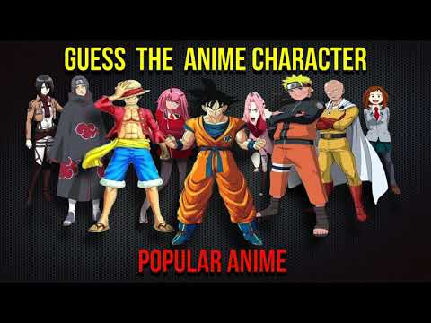 GUESS THE ANIME CHARACTER  #Famous Anime Characters #Anime Quiz #anime #Otaku