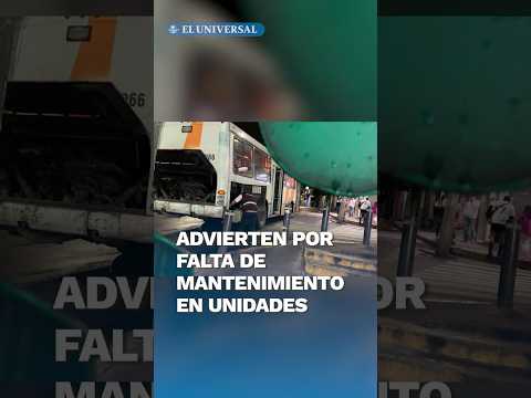Falta de mantenimiento en unidades de RTP podría ocasionar “daños físicos muy lamentables” #short