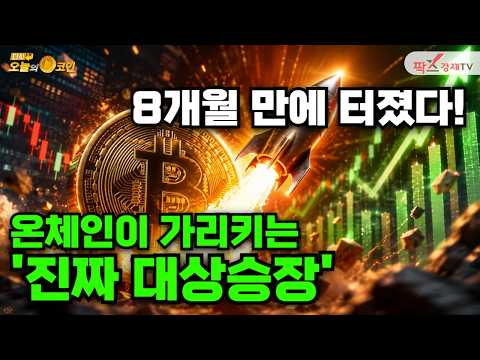 8개월 만에 터졌다! 온체인이 가리키는 '진짜 대상승장'? [260827 다시 오늘의 코인] (김명현, 강채림)