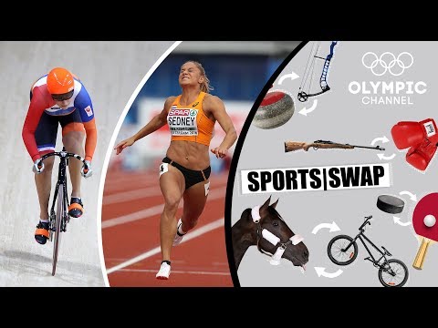 Athletics vs Track Cycling - Can They Switch Sports? | Sports Swap - UCTl3QQTvqHFjurroKxexy2Q