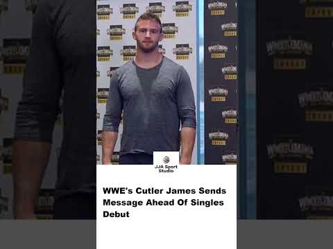 WWE's Cutler James Sends Message Ahead Of Singles Debut #wwe #wwenxt #cutlerjames #shorts