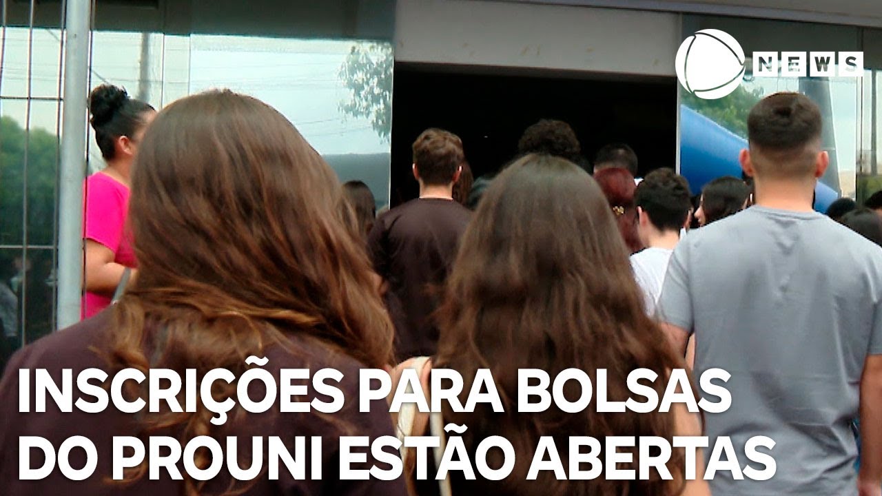 Inscrições para bolsas do Prouni estão abertas
