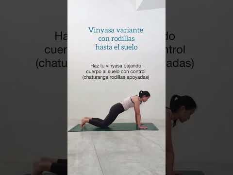 Cómo hacer CHATURANGA correctamente #yoga