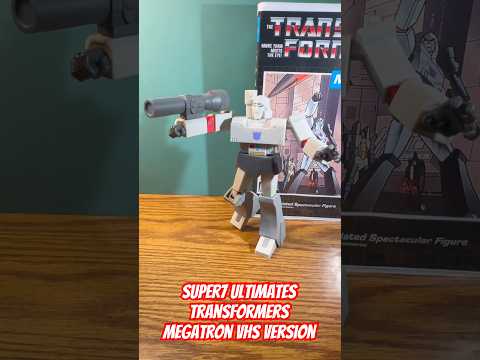 Super7 Ultimates Transformers MEGATRON VHS VERSION Figure Quick Look #super7 #transformers #megatron