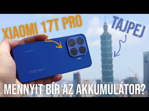 Egy nap Tajpejben – Xiaomi 17T Pro vlog