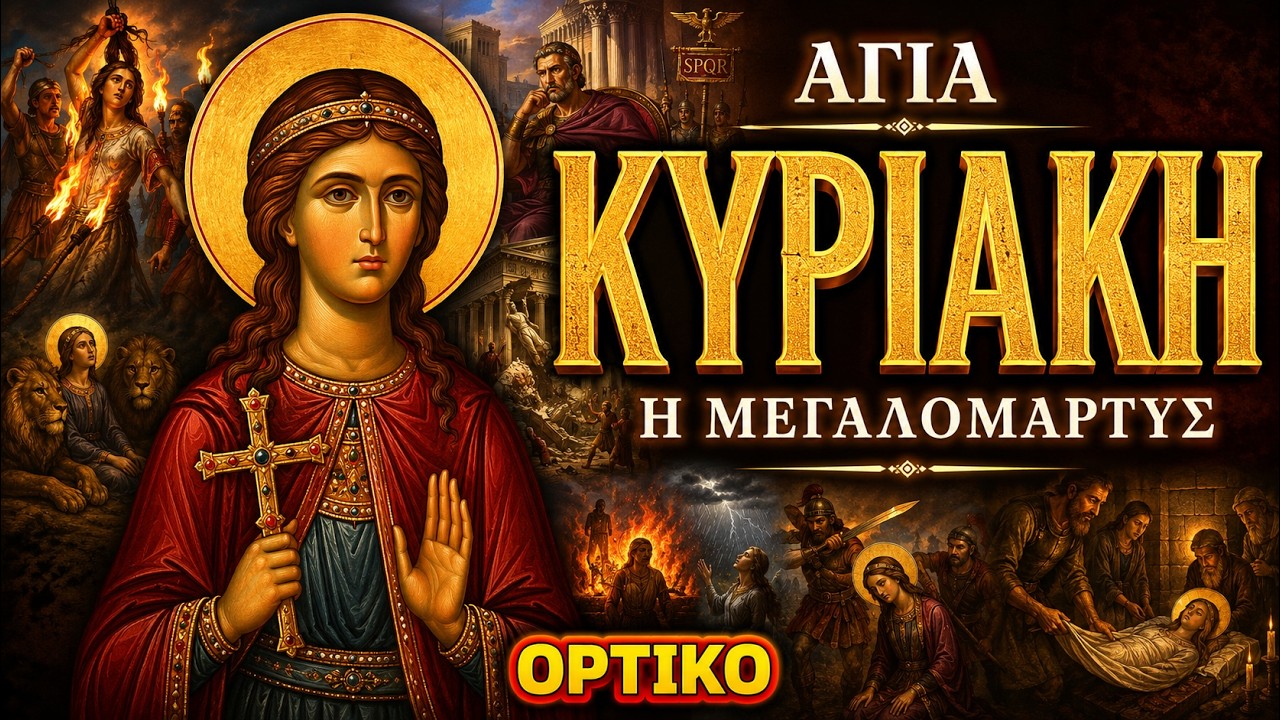 Αγία Κυριακή η Μεγαλομάρτυς, η κόρη που γεννήθηκε από τάμα
