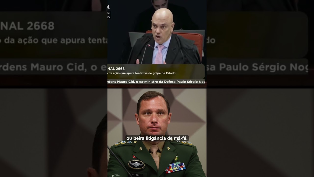 Moraes Rejeita questionamentos sobre delação de Cid: ‘Beira má-fé’