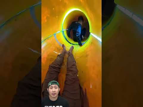 MELUNCUR DALAM PEROSOTAN TERTINGGI DI DUNIA‼️🤯😱@Parkour_pov22 #remix #dubbing #trending