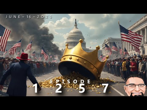 EP1257 – NO KINGS_ Trump Flops Again, Violence E As the nation teeters on the edge, this week’s episode covers the latest collapse of the Trump par