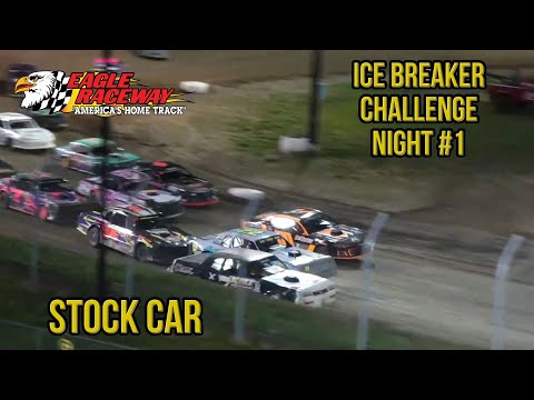 Ice Breaker Challenge #1 | Stock Car | Eagle Raceway | 4-19-2024 - dirt track racing video image
