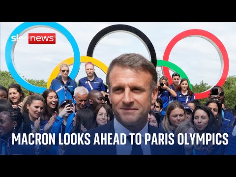 Watch live: President Macron holds a news conference before the start of the Paris 2024 Olympics