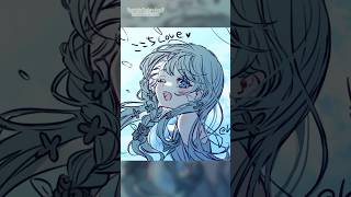 🌱🤍50分で逆光塗れるかな！？チャレンジしてみた！！【瀬乃ここはちゃん🕊️⛲️】🎨🦜#Shorts #speedpaint  #illust
