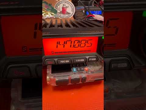 Amazing Yaesu FT-3185 Audio Processing!