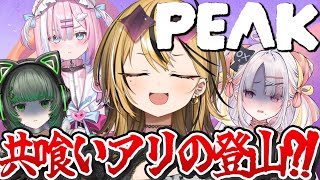 【 PEAK 】共喰いアリの本気サバイバル！！みんなで登るぞおおおおお！！！！！【 #成海ミャオ  / #ミクスト】