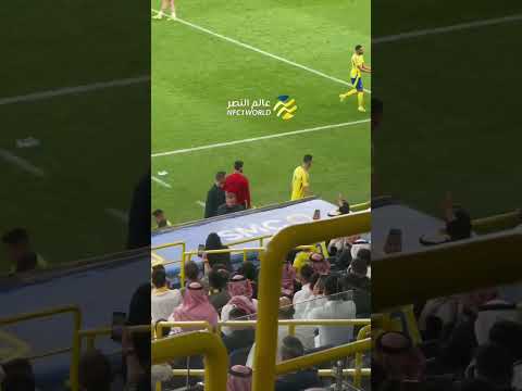 #football#Ronaldo#Cristiano is not satisfied with the change and went straight to the changing room