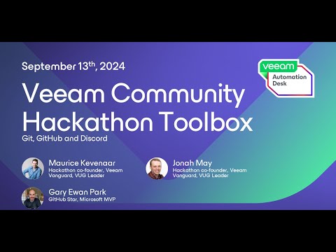 Automation Desk: Community Hackathon Toolbox - Git, GitHub and Discord