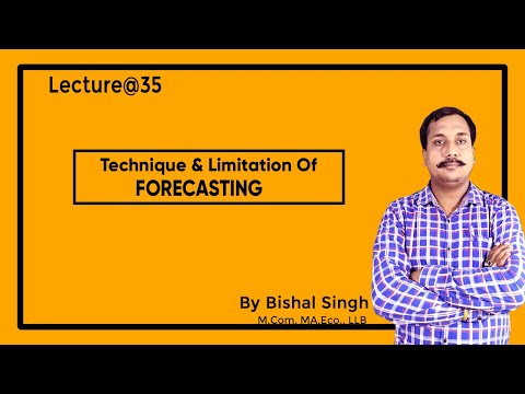 Technique & Limitation Of Forecasting II Business Management II Lecture@35 II By Bishal Singh