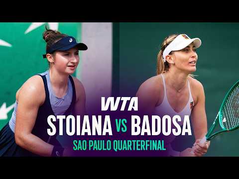 Mary Stoiana vs. Paula Badosa | 2026 Sao Paulo Quarterfinal | WTA Match Highlights