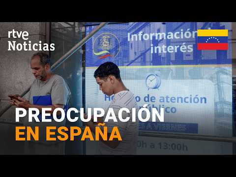 TERREMOTO VENEZUELA | VENEZOLANOS en ESPAÑA esperan con ANGUSTIA noticias de su país | RTVE Noticias